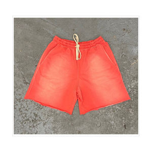 กางเกงขาสั้นผู้ชายผ้ายืดเอวสูงและกระเป๋าข้างแห้งเร็วระบายอากาศได้ดีกางเกงขาสั้นซักได้ดี - Product Image 6