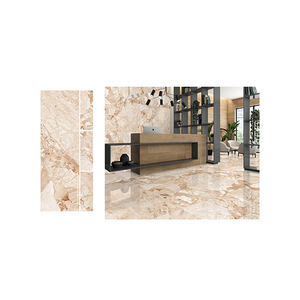 Carrelage rustique gris grain 600*1800mm Porcelaine émaillée en marbre antidérapant pour le salon, la chambre à coucher et le sol Design moderne - Product Image 1