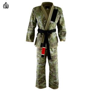 Nueva llegada logotipo personalizado Jiu Jitsu Kimono trajes transpirable estiramiento suministro al por mayor Pakistán verificado personalizado BJJ Gi uniforme - Product Image 1