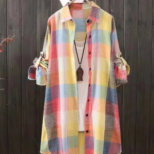 New Stylish Oversized Casual Women's Tank Top High Quality Lightweight Wholesale Polyester Breathable Hole Button Woven - Product Image 6