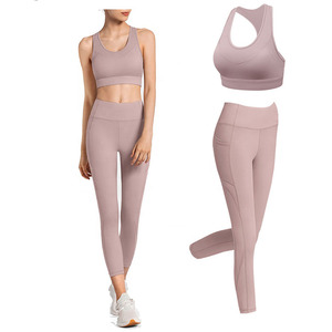 ชุดโยคะสตรีชุดออกกำลังกายเล่นฟิตเนสคอตตอน100% ระบายอากาศได้1ชิ้น - Product Image 5