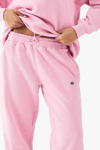 Ensemble sweat-shirt et pantalon de jogging en molleton de coton pour femmes, coupe décontractée, taille élastique, vêtements de détente pour la vente en gros - Product Image 3