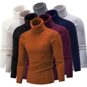 Pull-over d'hiver respirant de vente en gros de service OEM pulls pour hommes pulls tricotés à la mode pour hommes vêtements-pull pour hommes en vente - Product Image 6