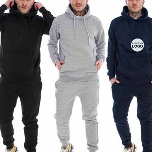 Men's Tracksuit 2 Piece <b>Hoodie</b> Sweat Athletic Sweatsuit Fleece Casual <b>Running</b> Jogging Sport Suit Sets - Product Image 2
