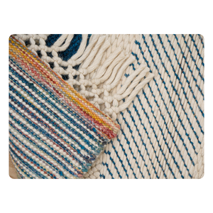 Unparalleled Quality Jacquard Handwoven Wool <b>Rug</b> Modern Artisanal Cotton Wool <b>Boho</b> Tufted Plush Pile for Home Decor - Product Image 1