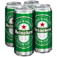 En vrac pour Heineken Plus 330ml Dutch Lager Variété de Barrel Can Bières emballées pour le Royaume-Uni, y compris la bière à la vapeur dans un emballage en bouteille