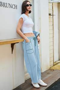 Pantalon pour femme Streetwear Pantalon à bas prix Pantalon pour femme à la mode Offre Spéciale pour adultes Pantalon pour femme de marque privée - Product Image 3