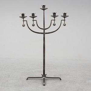<b>Black</b> Coated <b>Pillar</b> <b>Candle</b> Holder Anti Slip Display Standing Wrought Iron Floor <b>Candle</b> Stand Holiday Christmas Home Decor - Product Image 6