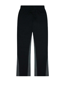 Ensemble de survêtement ample à jambes évasées en deux pièces, léger, en polyester/coton imprimé, jogging pour homme, sweat-shirt à capuche, pantalon de survêtement, taille plus, hiver - Product Image 5