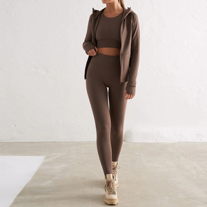 Haute qualité doux Anti-rides coton mélangé à capuche pour les femmes goutte épaule respirant Streetwear lavé avant doublé automne - Product Image 5