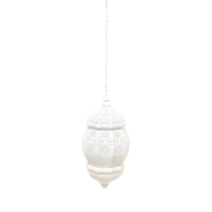 Lámpara marroquí hecha a mano de calidad premium, portavelas colgante de metal dorado para decoración del hogar y bodas a precio competitivo. - Product Image 2