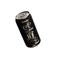 Boisson au café noir vietnamien OEM/ODM 250 ml en canette fine, qualité supérieure