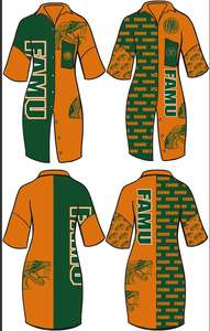 Suéter de cuello redondo personalizado para mujer FAMU, sudadera de punto con capucha, bordado, anticontracción, informal, XS, insignias frontales, apliques - Product Image 6