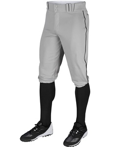 Unisex Wholesale Compression-Fit Open Bottom Side Shirts Shorts Eco-friendly Baseball Pants Adjustable Plus Size Breathable - Product Image 4