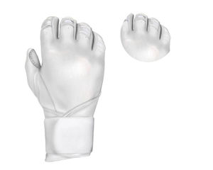 Guantes de bateo de béisbol de cuero personalizados de alta calidad del fabricante directo para deportes al aire libre estilo liso - Product Image 4