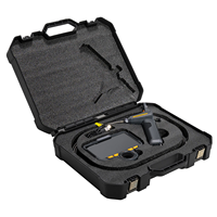 Endoscope portable TF600 Caméra d'inspection à objectif unique articulée à 4 voies à 360 ° Tête de caméra 6.5mm Câble 1.55m