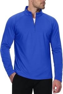 OEM personalizado cuarto de cremallera gimnasio Fitness hombres sudaderas con capucha hombres soporte cuello activo desgaste impreso ligero para el invierno - Product Image 3