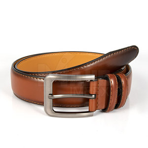 Cinturones de cuero de diseño OEM personalizados recién llegados cinturones de cuero genuino personalizados para hombres - Product Image 1