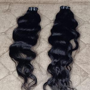 Qualité supérieure 30 pouces Natural Wave Remy Hair Extensions Grade Cheveux humains indiens - Product Image 2