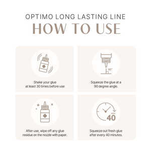 Primer para Pestañas Optimo Prime, Fijación Fuerte, Resistente al Agua, Pegamento para Extensiones de Pestañas con Logotipo Personalizado, Bajo en Vapores - Product Image 4