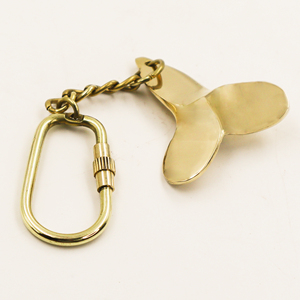 Cổ Điển Brass La Bàn <span class=keywords><strong>Keychain</strong></span> Thuyền Và Máy Bay Cánh Quạt Quyến Rũ Kim Loại Quà Tặng Cho Phi Công Chủ Chìa Khóa Phụ Kiện - Product Image 1