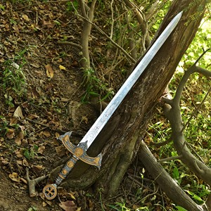 Épée artisanale en acier inoxydable Herugrim Theoden The Rings, épée de chevalier templier confortable à prix abordable, vente en gros - Product Image 4