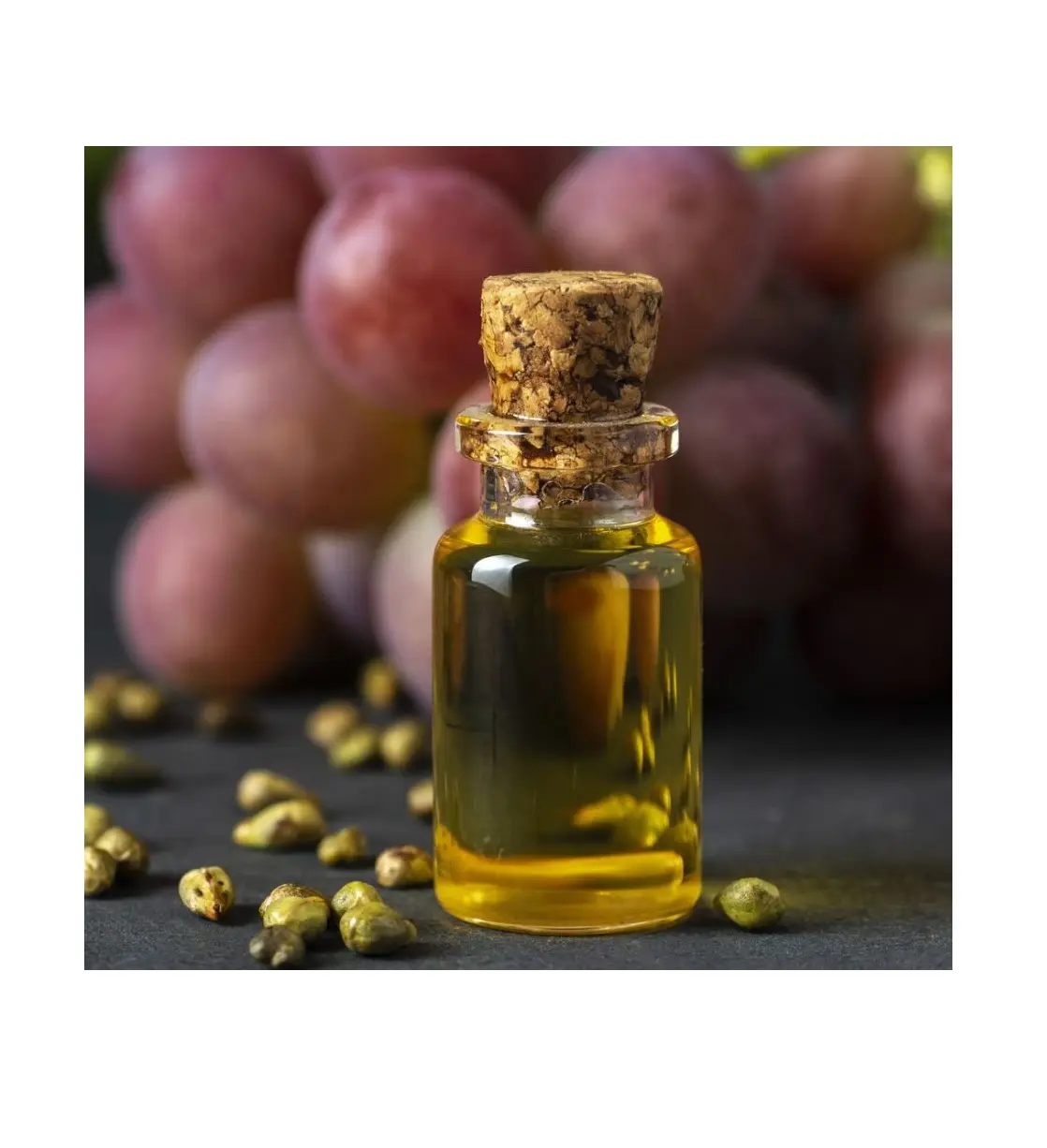 Bulk Quantity 100% Pure Organic Natural Grapeseed Grape Seed Essential Oil For best Price