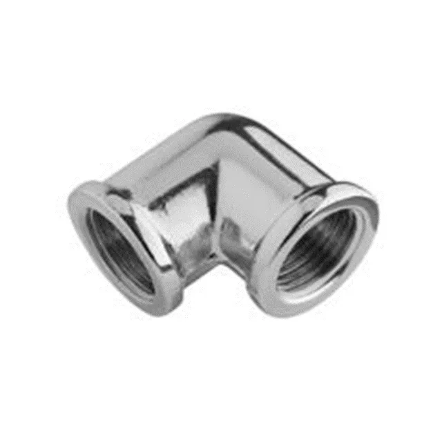 Lowest Prices Elbow Fem X Fem with Top Grade Brass Metal and Chrome Plated Finished Elbow For Pipe Fitting Uses