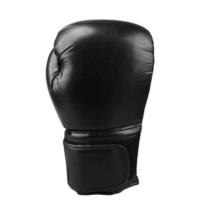 Gants de boxe en cuir pour hommes Fermeture à lacets Gants de boxe Vente à chaud Gym Fitness Equipment Exercises Gants de boxe - Product Image 2