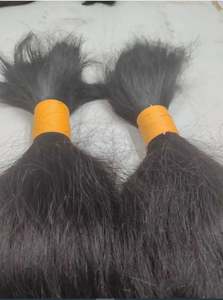 Extensions de cheveux indiens Remy de haute qualité, couleur personnalisée, blond, extensions en vrac, sans produits chimiques, emballage sécurisé - Product Image 3