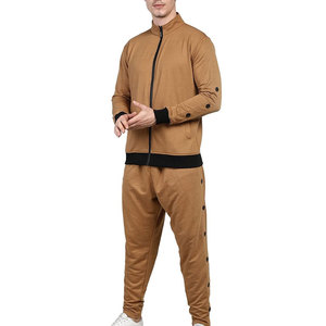 Conjunto Deportivo Informal para Hombre, Talla Grande, Transpirable, Ligero, 100% Algodón, Manga Larga, Color Negro Sólido, Último Diseño de Invierno, en Oferta - Product Image 4