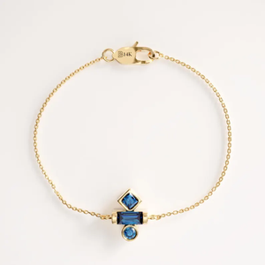 Pulsera <span class=keywords><strong>de</strong></span> Cadena Geométrica <span class=keywords><strong>de</strong></span> <span class=keywords><strong>Acero</strong></span> Inoxidable Chapada en Oro con Circonitas para Mujer, Joyería <span class=keywords><strong>de</strong></span> Moda <span class=keywords><strong>HOYA</strong></span> para Aniversarios - Product Image 5