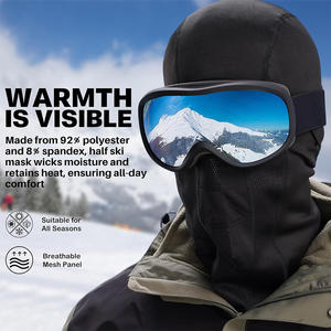 Cagoule respirante avec logo personnalisé pour les sports d'hiver moto pêche aventures en plein air pour les adultes voyageant - Product Image 4