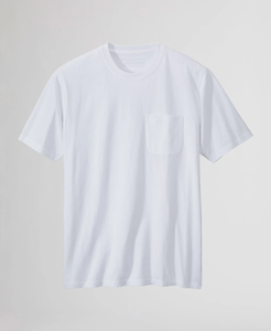 Publicidad de fábrica al por mayor camisetas hombres logotipo personalizado barato promocional Camiseta de manga corta con bolsillo - Product Image 3