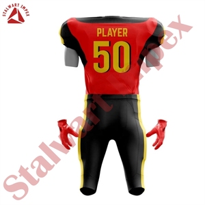 2024 Uniformes de fútbol americano Material de poliéster Ropa deportiva de secado rápido Conjuntos de uniformes de fútbol americano al por mayor personalizados - Product Image 6
