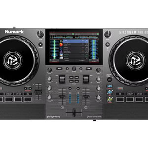 Controlador de DJ para Streaming Nu-marks Mixstream PRO GO de la Mejor Calidad de Tom, con Altavoces Portátiles GO 8, Sonido Envolvente, Garantía de 3 Años - Product Image 1