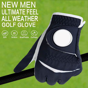 Professional Manufacture Premium Quality Genuine Sheepskin Leather Golf Gloves <b>for</b> Woman <b>Men</b> Custom Logo - Product Image 5