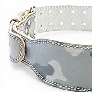 Cinturones de Entrenamiento de Peso Unisex Transpirables Antideslizantes de Alta Resistencia de 7MM/10MM con Cuero de Camuflaje PU Suave - Product Image 2