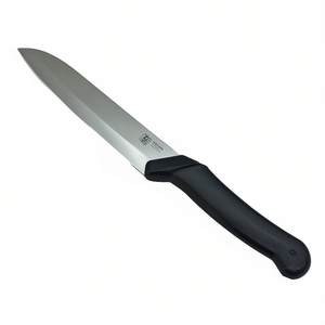 Cuchillo de Cocina CASA de Acero Inoxidable Negro y Cromado BV90042, Hoja Santoku de 18 cm - Product Image 2