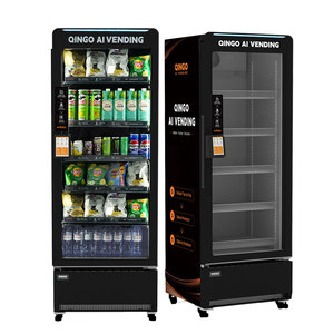 Máquina Expendedora Qingo con Doble SIM, Refrigeración Inteligente con IA, Funcionamiento 24/7, 418L, Acero Inoxidable, Pantalla Táctil de 7 Pulgadas, Pago 5G, Luz UV - Product Image 1