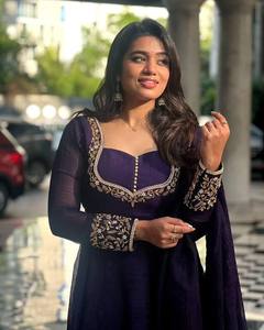 Belle soie douce longue Salwar costume pakistanais Kameez Dupatta robe dernier Style traditionnel fête mariage fonctions robe - Product Image 1