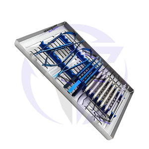 Kit de Instrumentos Quirúrgicos Dentales Wenquar WS-887 de 14 Piezas, Juego de Instrumentos Quirúrgicos de Ortodoncia Manual de Acero Inoxidable - Product Image 3