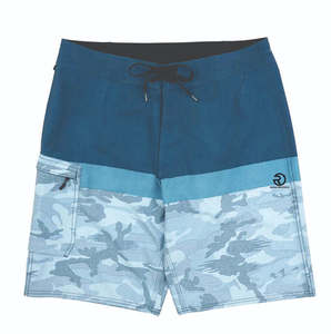 Logotipo personalizado de secado rápido transpirable híbrido elástico Spandex poliéster Cargo hombres sublimación tablero torneo pesca pantalones cortos - Product Image 2