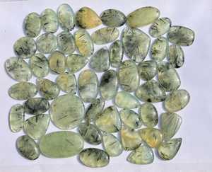 100% cabujón de Prehnita Natural de alta calidad hecho a mano piedra preciosa suelta para la fabricación de joyas y regalo para ella pulida - Product Image 1