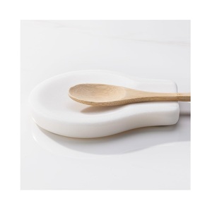 Reposacucharas de Mármol de Diseño Moderno, Pinzas para Ollas, Soporte para Cucharón y Tenedor, Tamaño Personalizado, Duradero, Ecológico, Apto para Lavavajillas - Product Image 2
