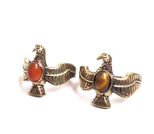 Proveedor de joyería personalizada para mujer, fabricante de joyería de latón, anillo de piedra de latón turquesa para mujeres y niñas - Product Image 3