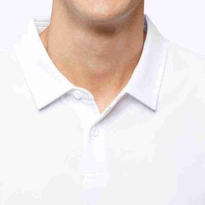 T-shirt à boutons à manches 100% en coton de haute qualité pour hommes, été, couleur unie, extensible, pour polo, impression personnalisée, meilleure vente - Product Image 2