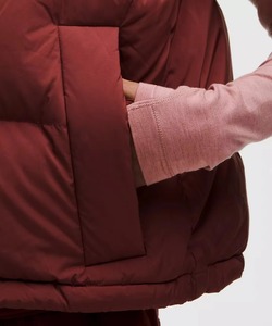 Chaleco Acolchado de Lona Estampado sin Mangas para Mujer, Ligero, Impermeable, Reversible, Ropa de Abrigo de Invierno - Product Image 5