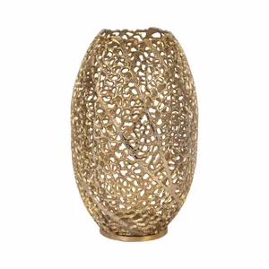 Handmade Iron Coastal Style Tabletop <b>Vase</b> High Quality Eco-Friendly <b>Decorative</b> <b>Vase</b> for Home Decoration - Product Image 1