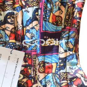 Corset de mode sous-poitrine imprimé Wonder Woman en sublimation numérique - Product Image 5